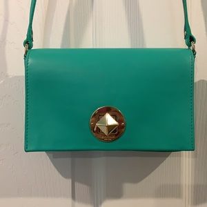 Kate Spade Crossbody Purse in Turquoise. Excellent Condition.
